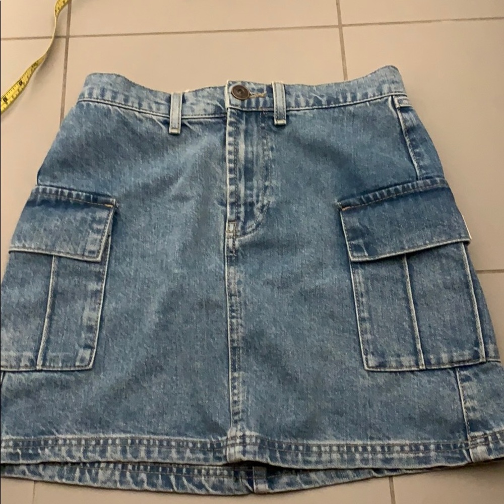 BDG mini denim skirt